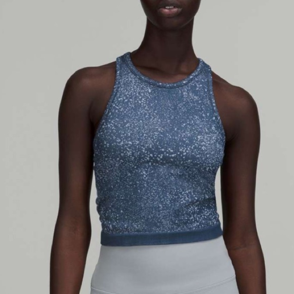 Lululemon Ebb to Street Cropped Tank